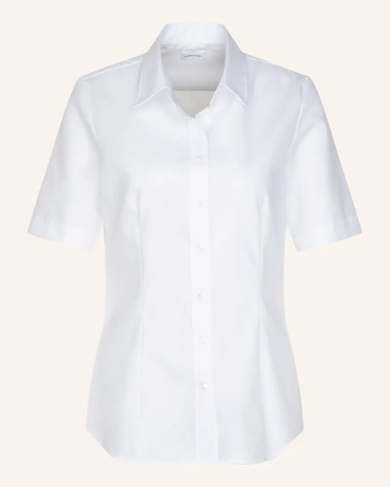 Seidensticker Hemdbluse weiss Weiss