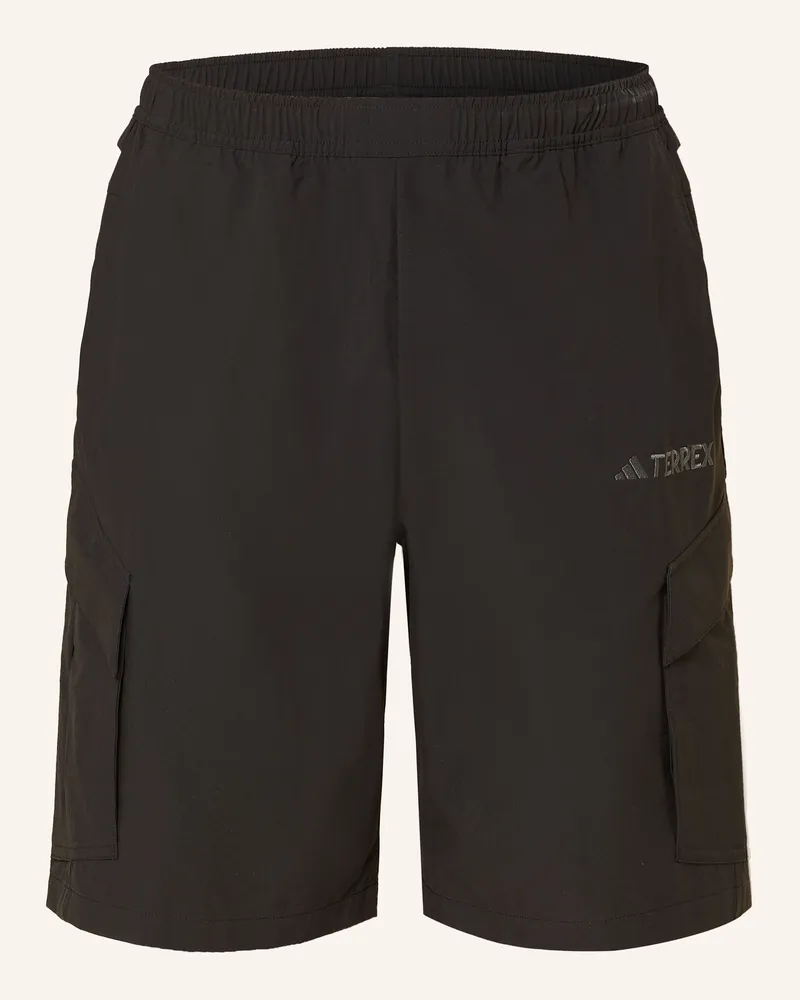 adidas Cargoshorts TERREX XPLORIC Wide Fit Schwarz