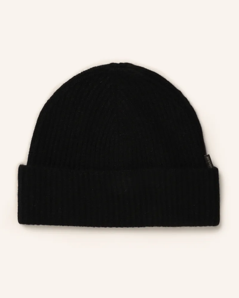 windsor. Cashmere-Mütze CAN Schwarz