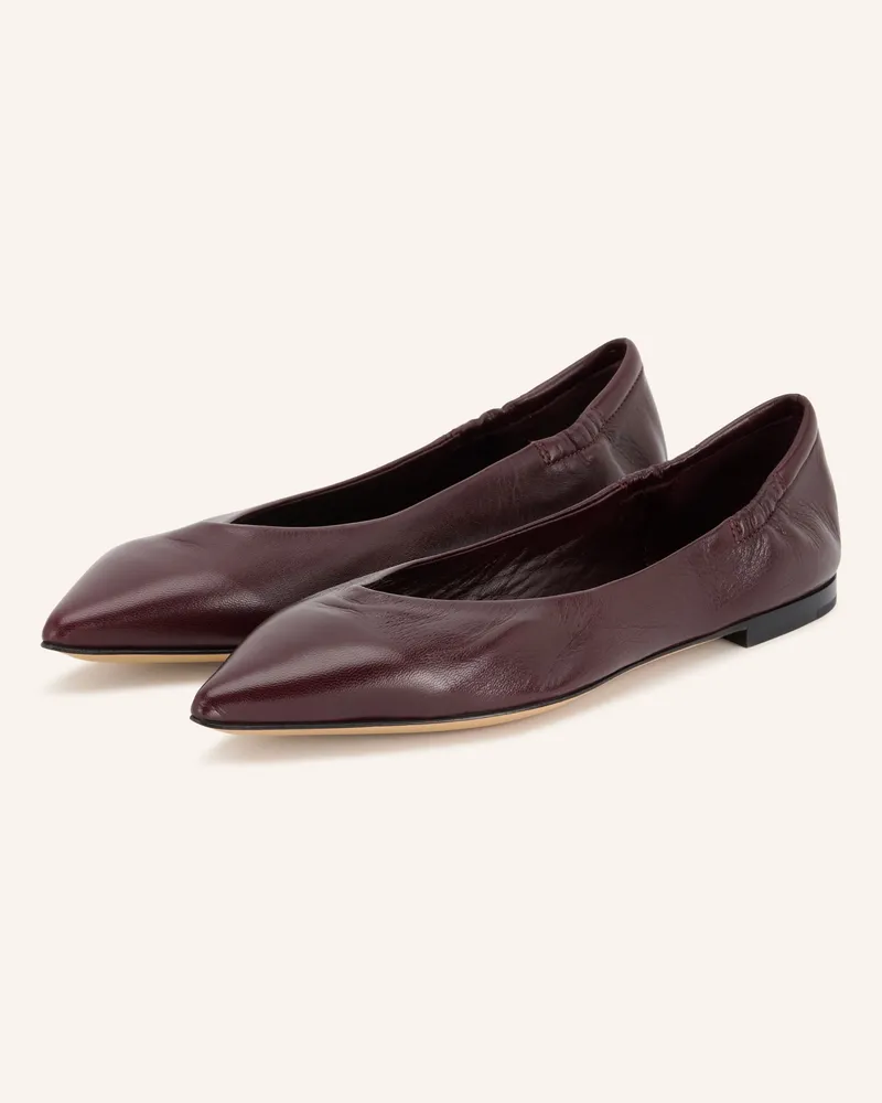 POMME D'OR Ballerinas Ingrid rot Dunkelrot