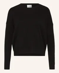 ALLUDE Cashmere-Pullover Schwarz