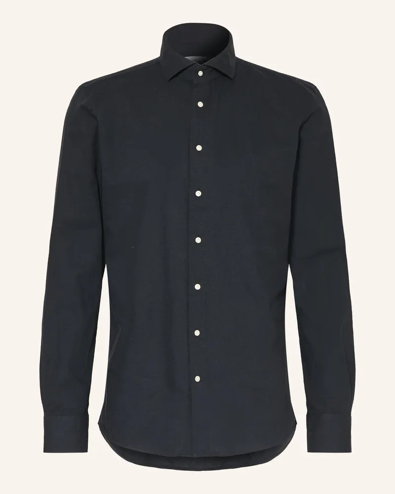 Profuomo Hemd Slim Fit Dunkelblau