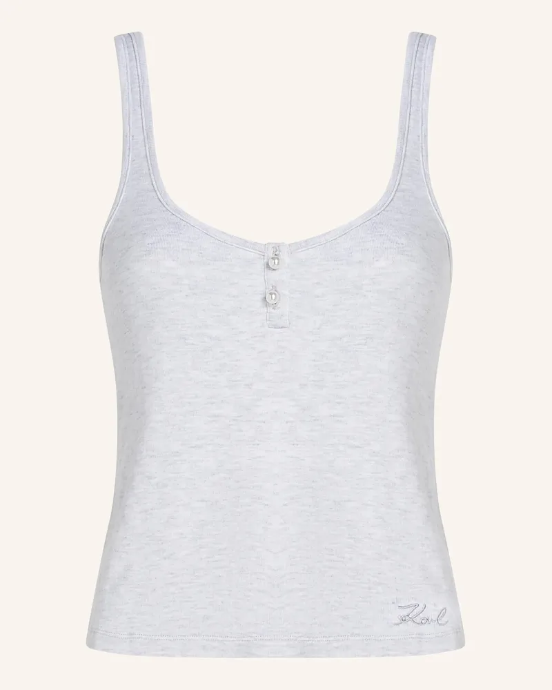 Karl Lagerfeld Top grau Grau