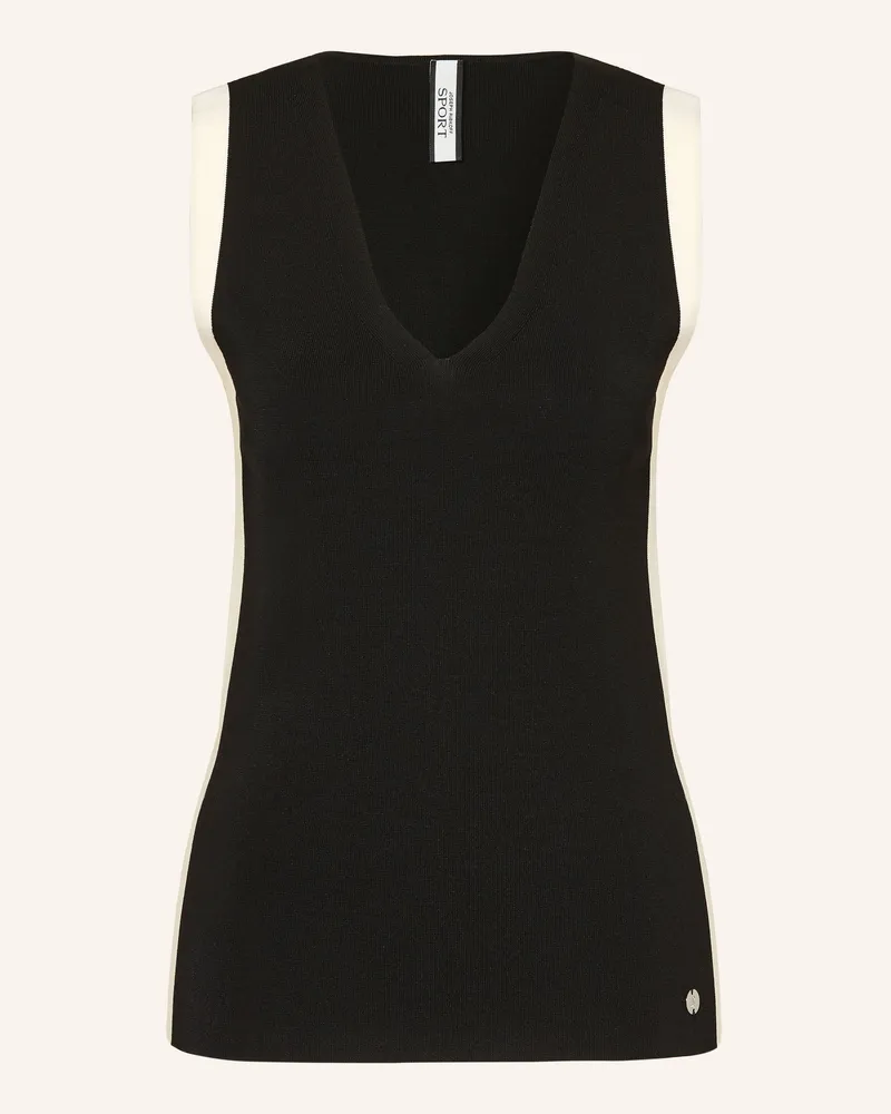 Joseph Ribkoff Stricktop schwarz Schwarz