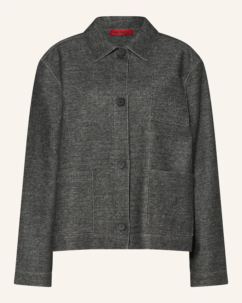 MAX&Co. Overjacket SHERRY Dunkelgrau