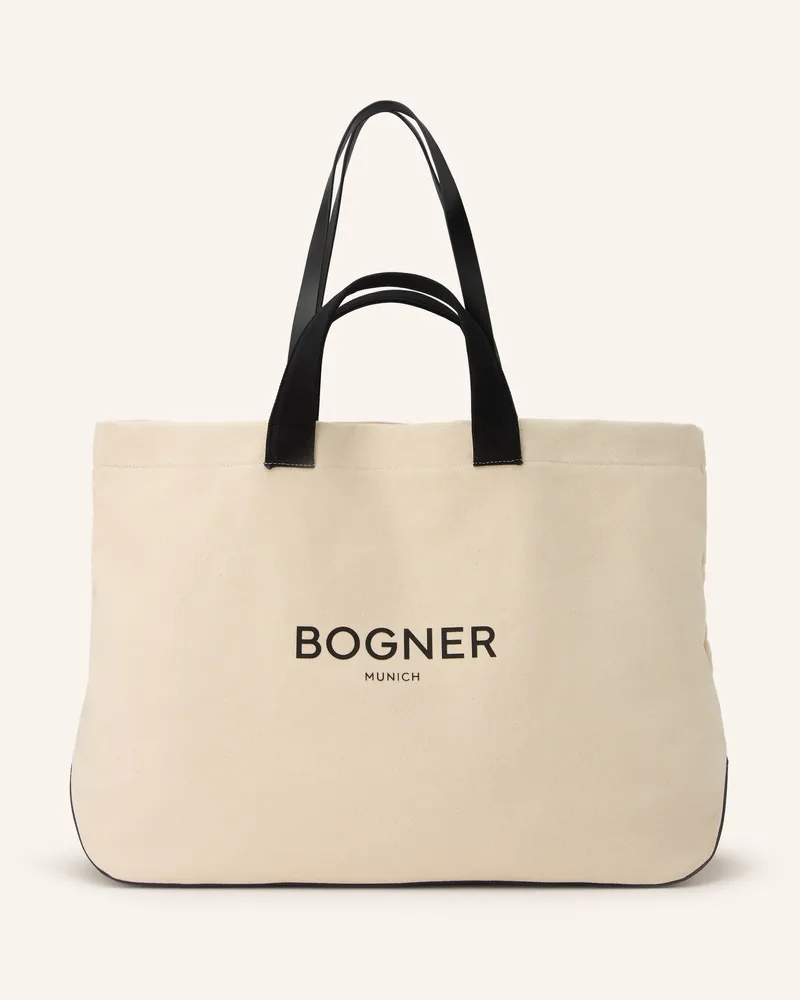 Bogner Shopper Curio Ambre weiss Creme