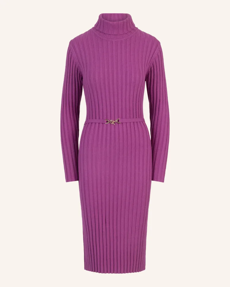 Apart Midistrickkleid Lila