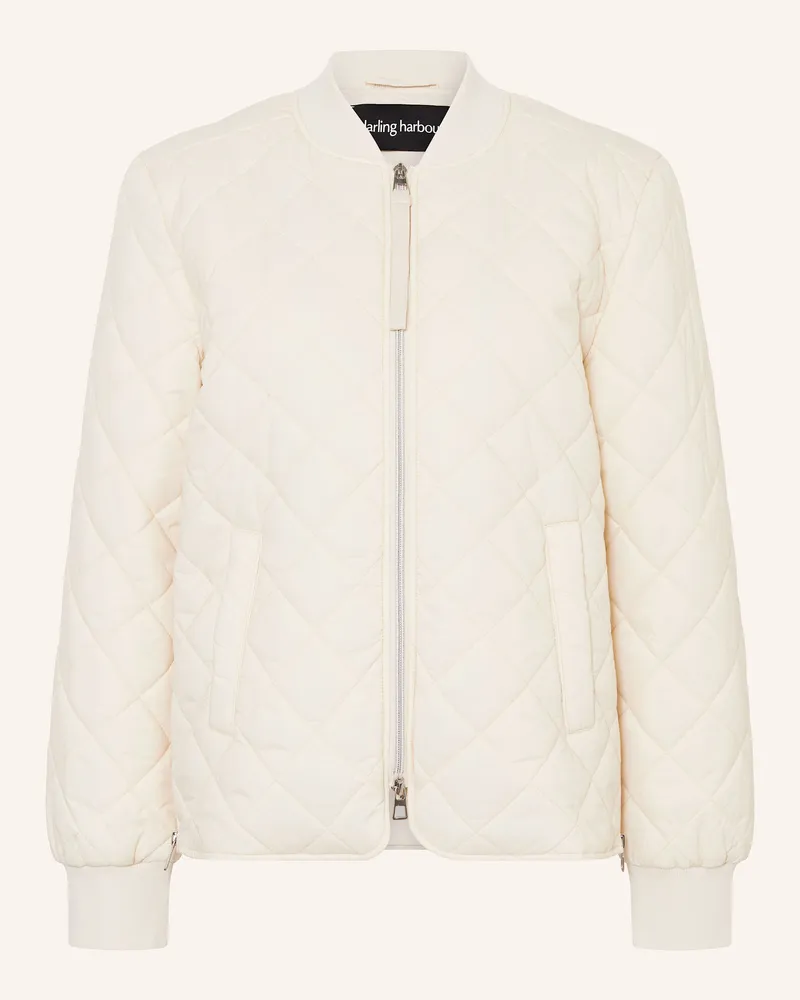 Darling Harbour Steppjacke Ecru