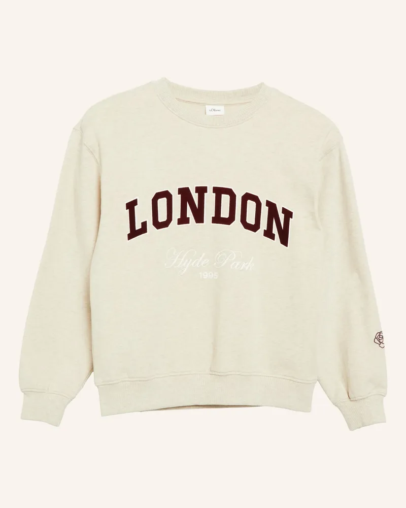 S.Oliver Sweatshirt beige Beige