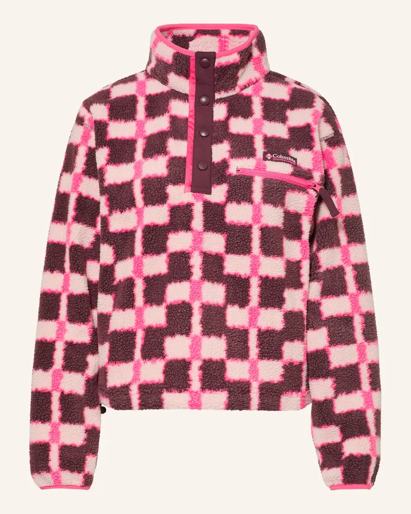 Columbia Sportswear Company Fleece-Troyer Helvetia™ Ii rot Dunkelrot