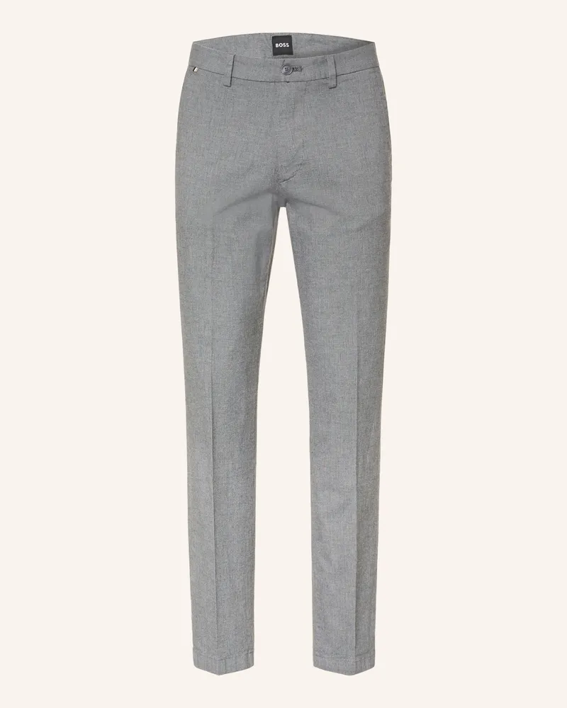 HUGO BOSS Chino Kaiton Slim Fit blau Blaugrau