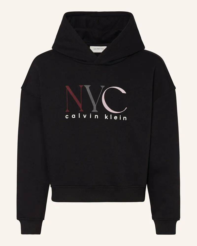 Calvin Klein Hoodie schwarz Schwarz
