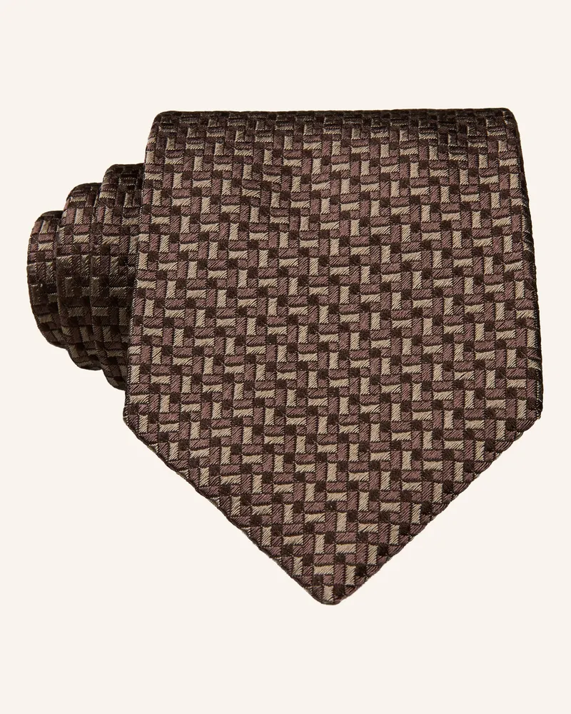 Brunello Cucinelli Krawatte braun Braun