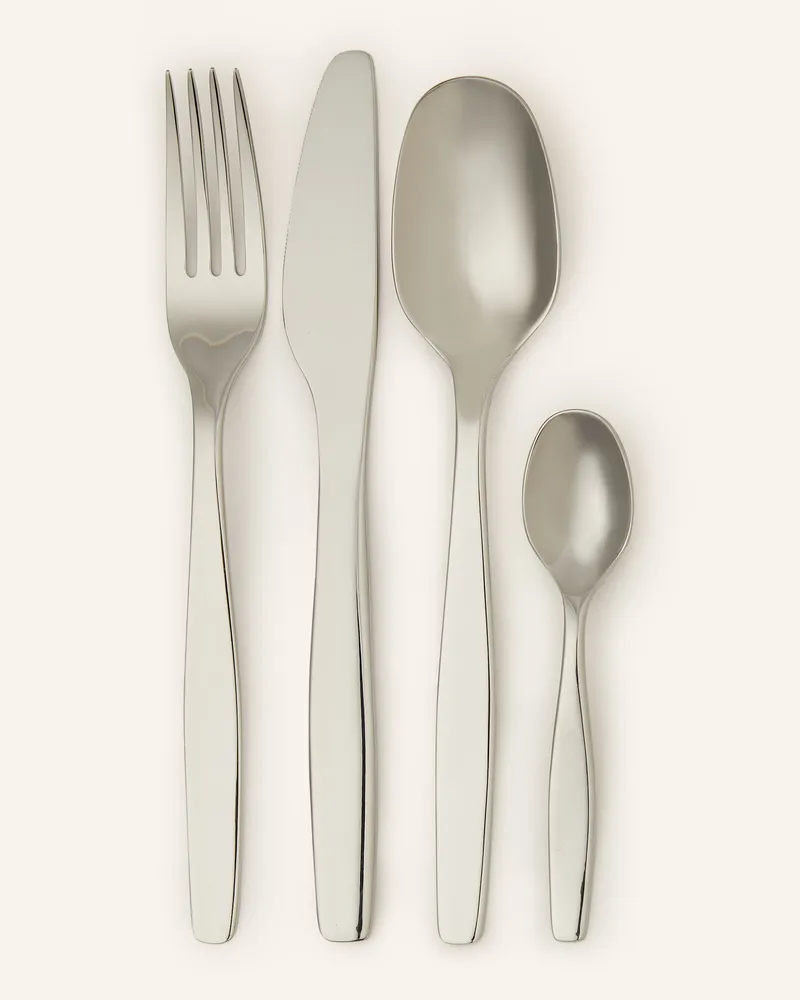 Alessi 24-Tlg. Besteck-Set Itsumo silber Silber