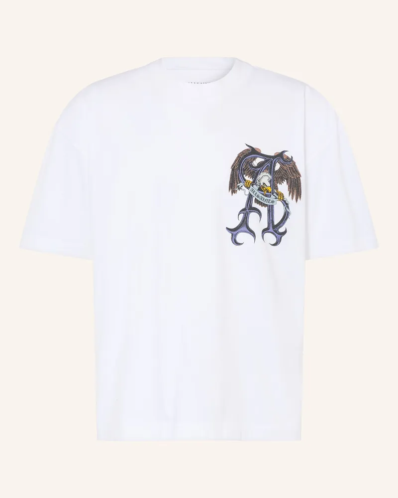 AllSaints T-Shirt Raptour weiss Weiss