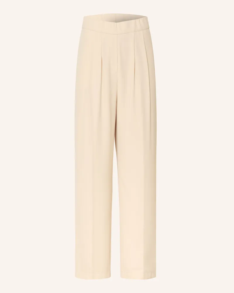 SEM PER LEI Marlenehose beige Creme