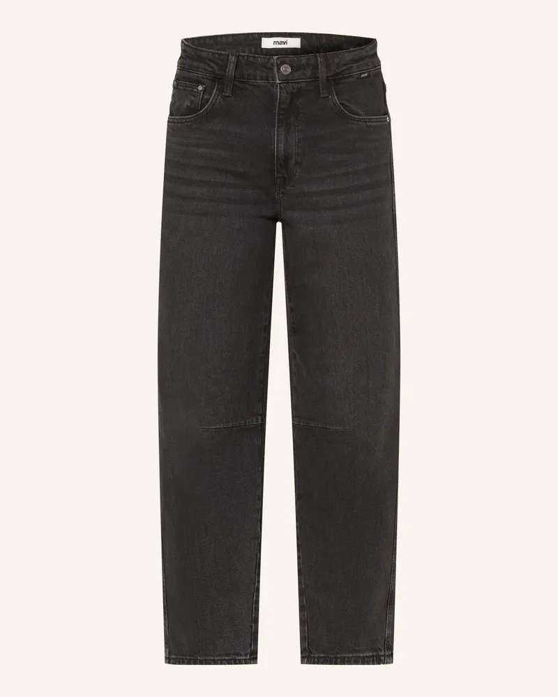 Mavi Jeans Boyfriend Jeans Leila grau Schwarz