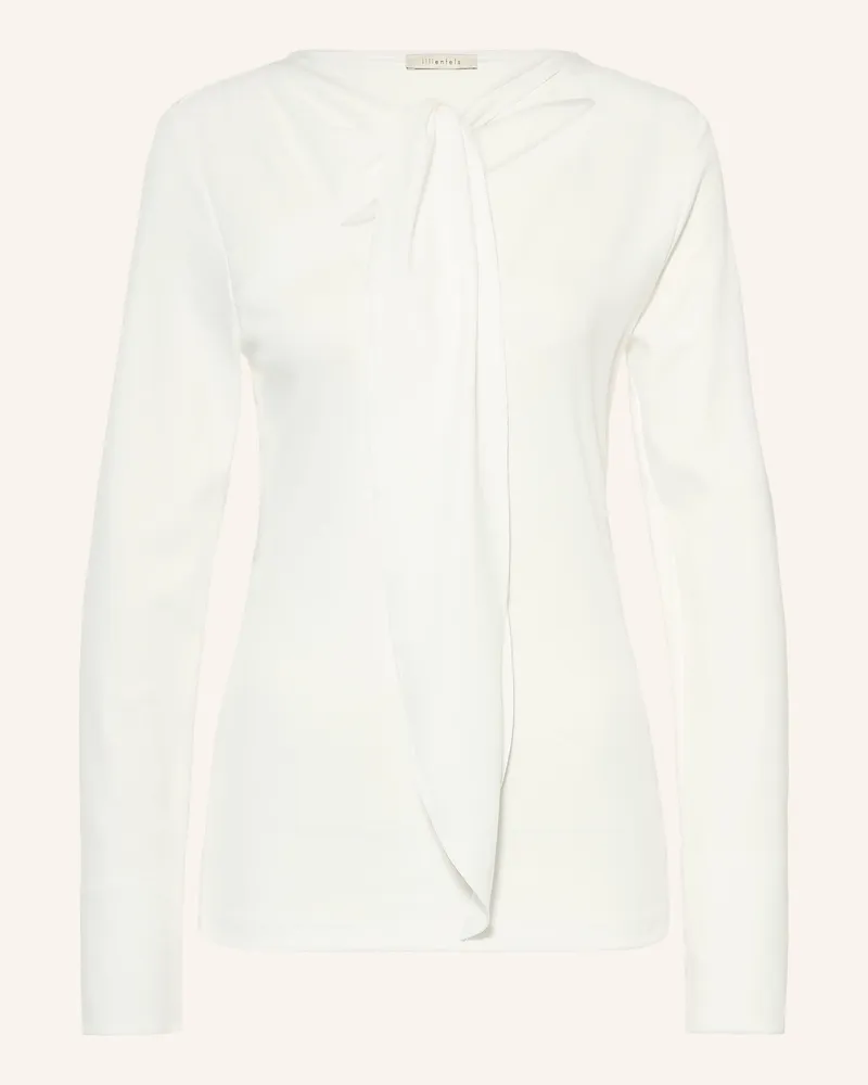 lilienfels Longsleeve Mit Schluppe weiss Weiss
