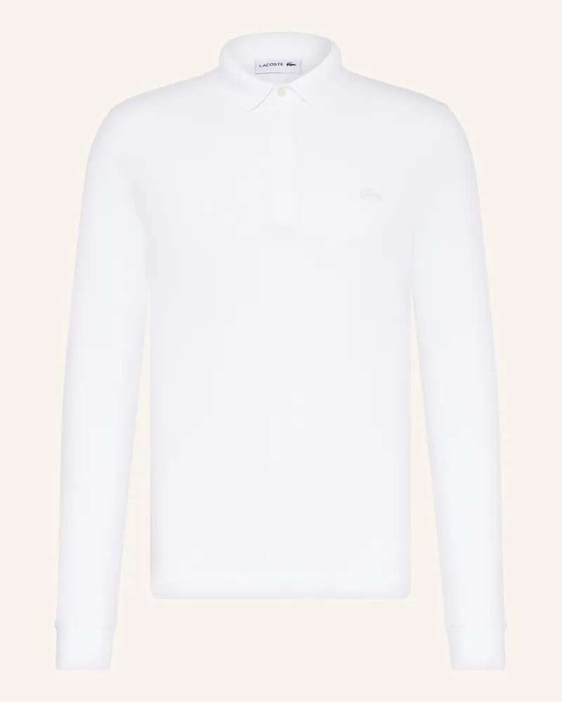 Lacoste Piqué-Poloshirt Regular Fit Weiss