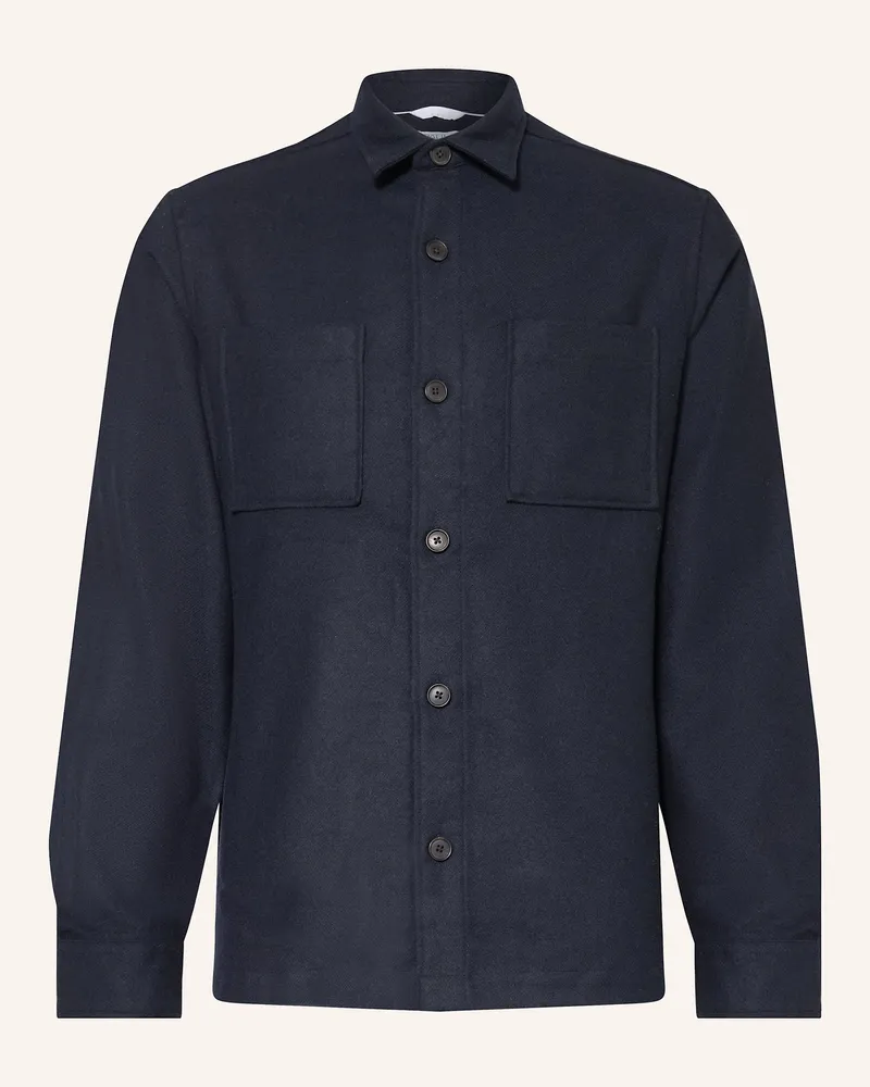 paul Overshirt blau Dunkelblau