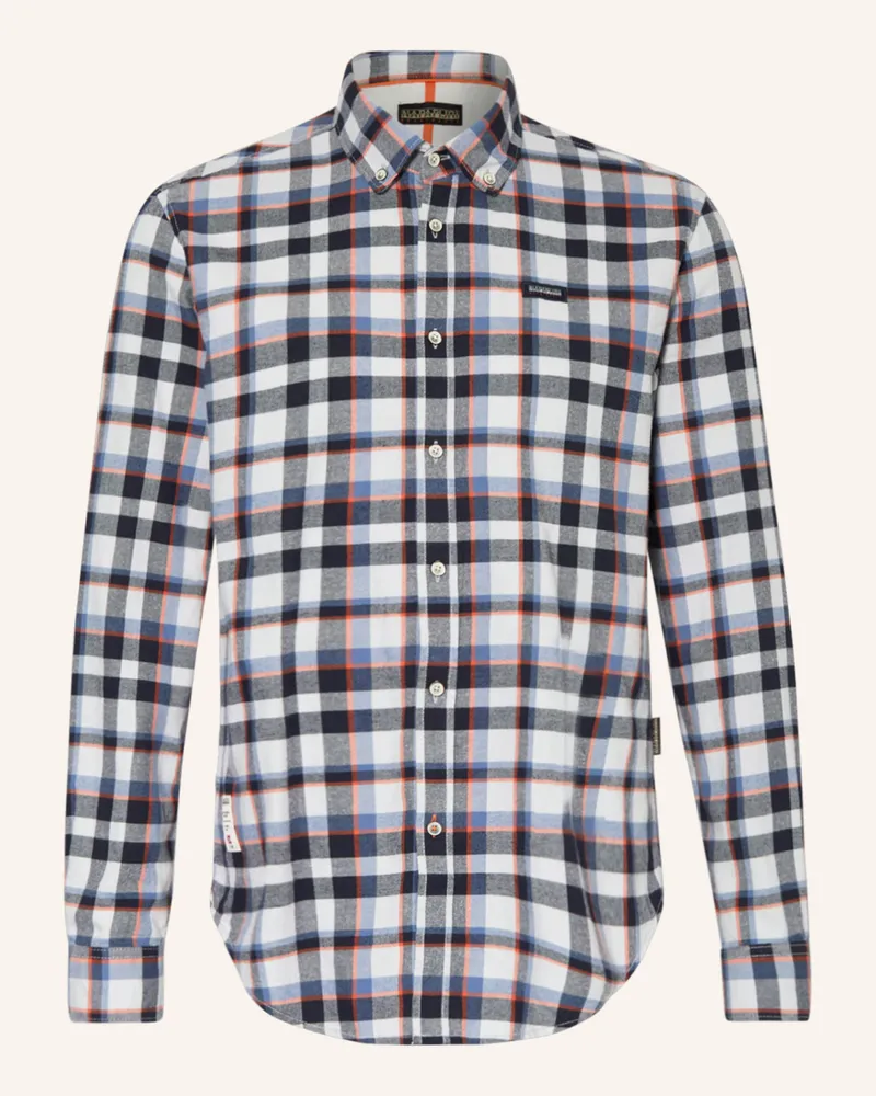 Napapijri Hemd Comfort Fit Grau