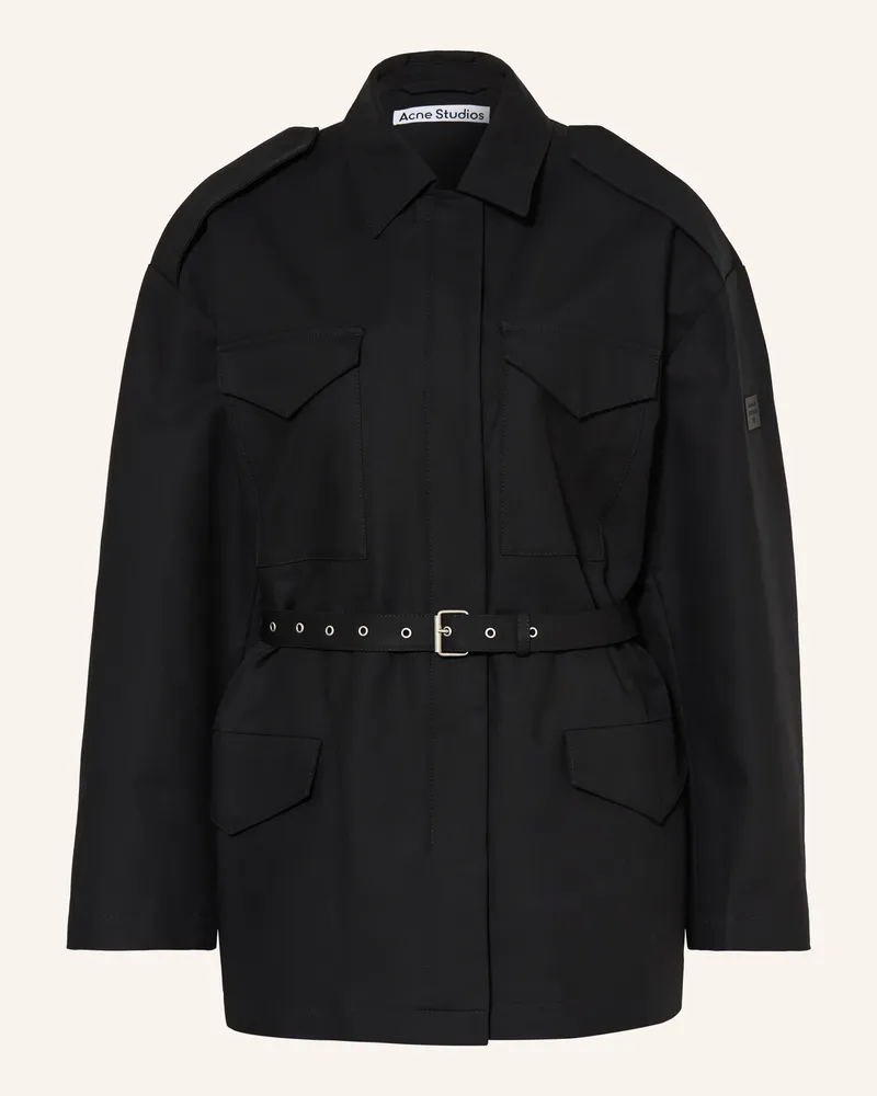 Acne Studios Fieldjacket schwarz Schwarz