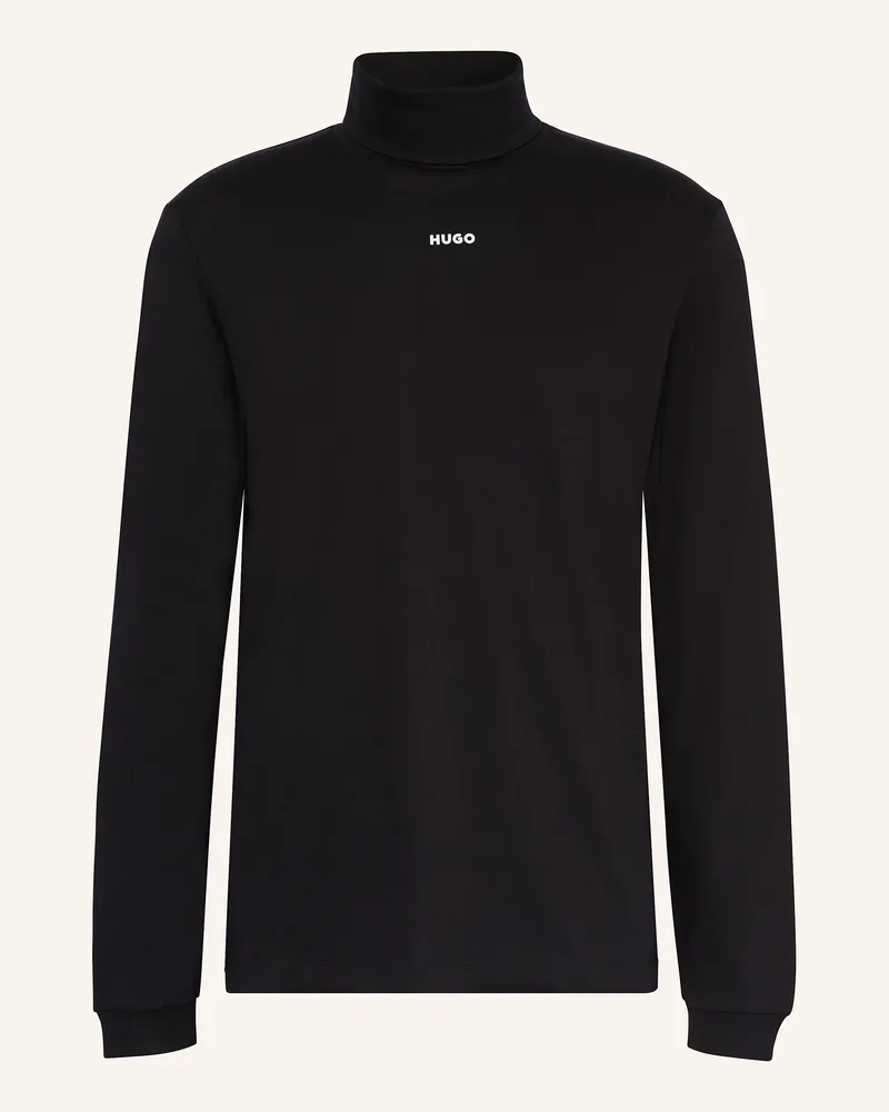 HUGO BOSS Rollkragenshirt DAPOROLLO Schwarz