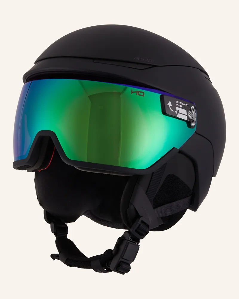 Atomic Skihelm REVENT GT AMID VISOR HD Schwarz