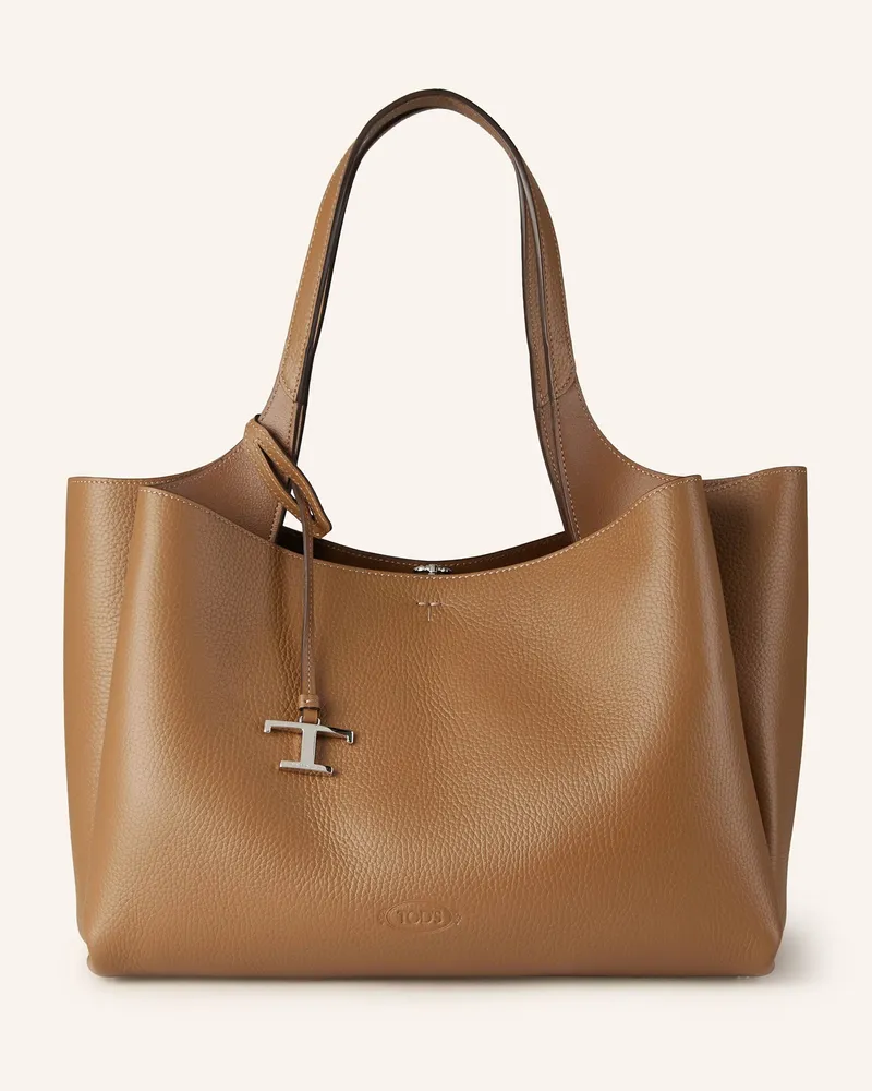 TOD'S Shopper Braun