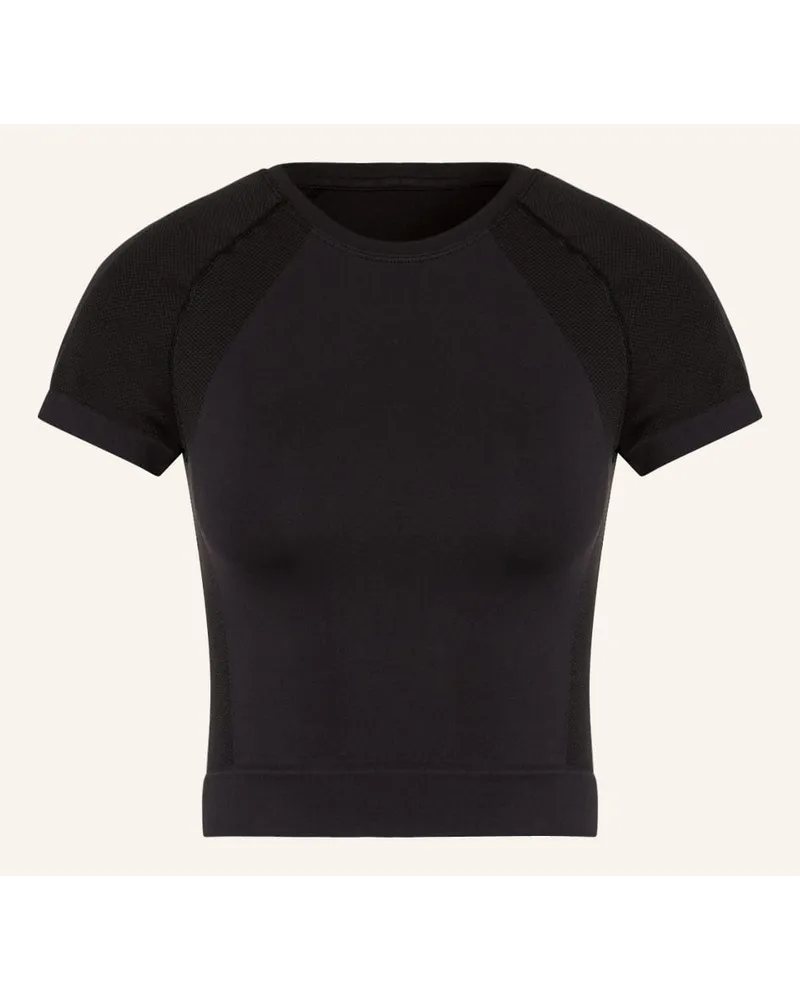 Sweaty Betty Cropped-Shirt ATHLETE Schwarz