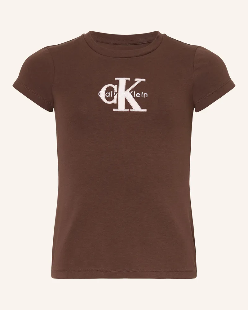 Calvin Klein T-Shirt Braun
