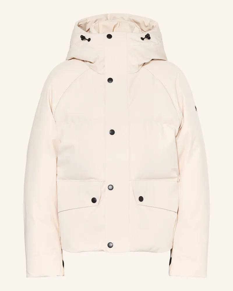 J.Lindeberg Daunen-Skijacke beige Ecru