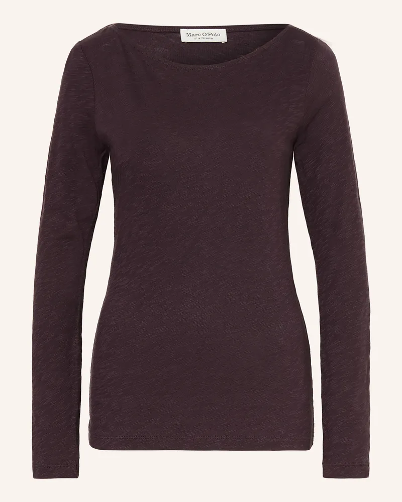 Marc O'Polo Longsleeve lila Dunkellila