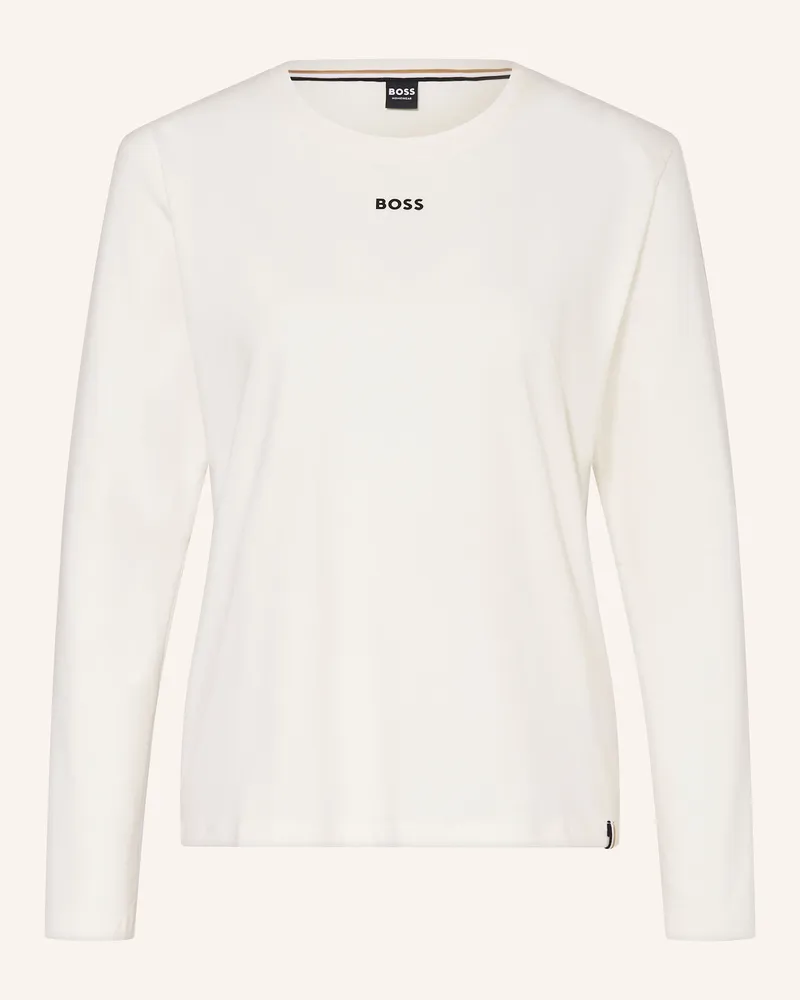 HUGO BOSS Schlafshirt Ci weiss Weiss