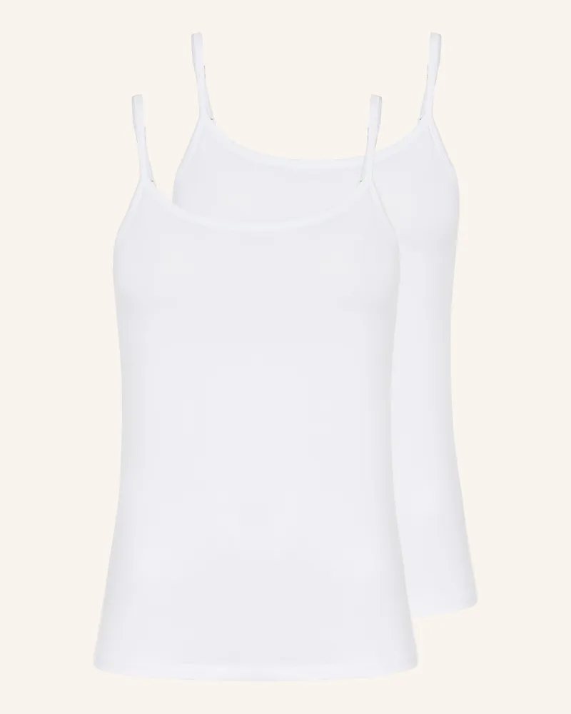 Falke 2er-Pack Tops DAILY COMFORT Weiss