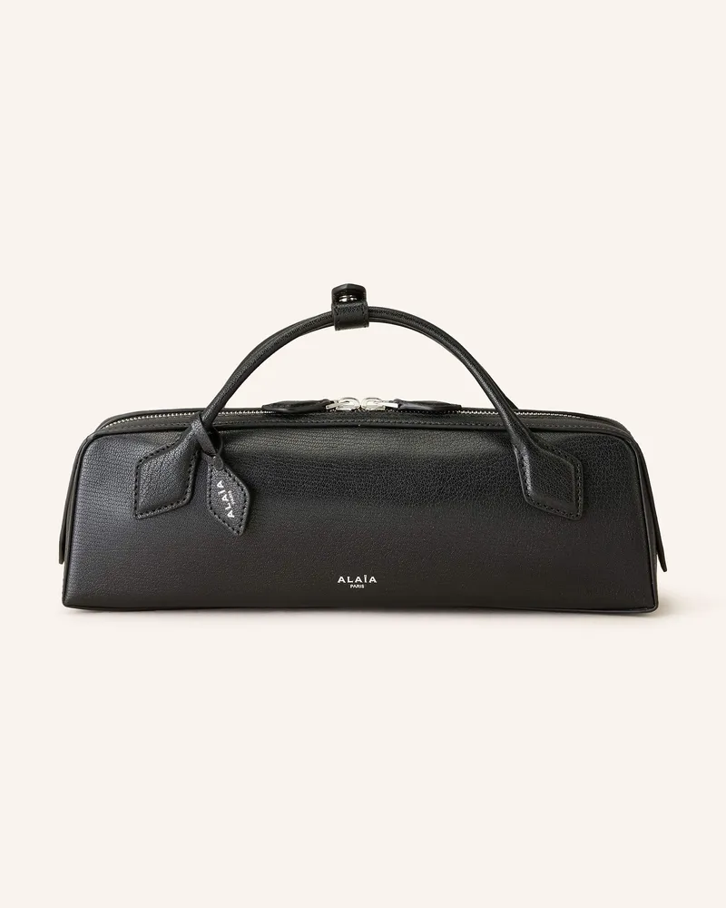 Alaïa Schultertasche LE TECKEL MEDIUM Schwarz