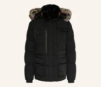 Steppjacke MARVELLOUS mit Kunstpelz und SORONA® AURA-Isolierung