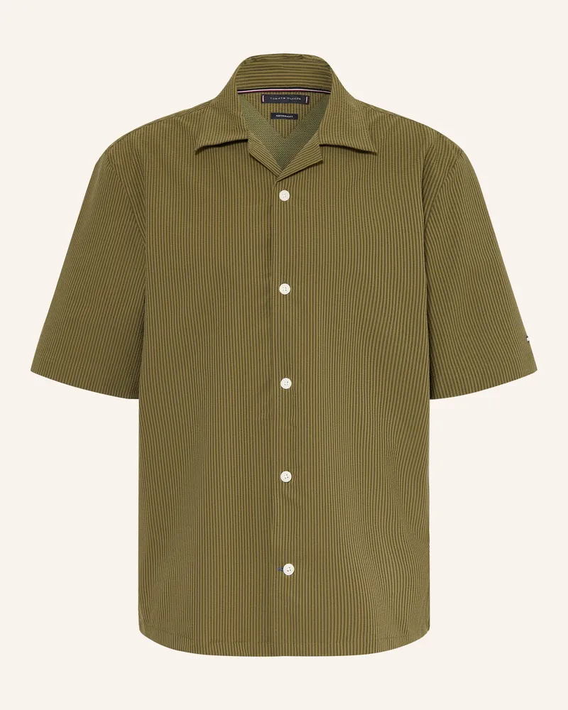 Tommy Hilfiger Resorthemd Relaxed Fit Oliv