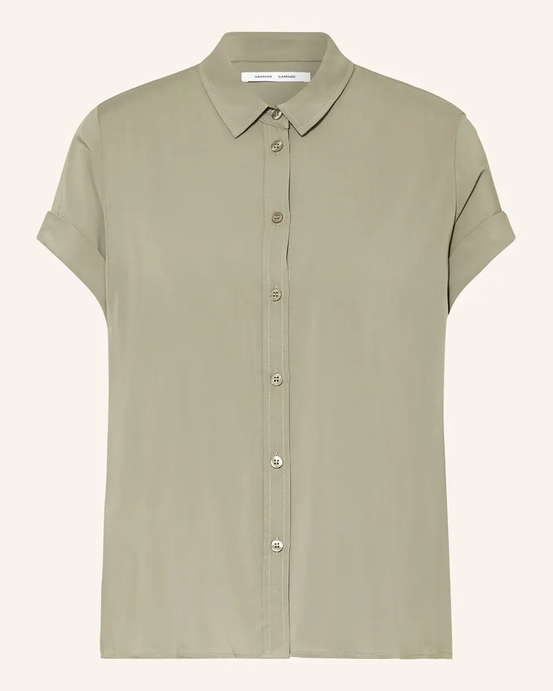 Samsøe & Samsøe Hemdbluse Majan gruen Oliv