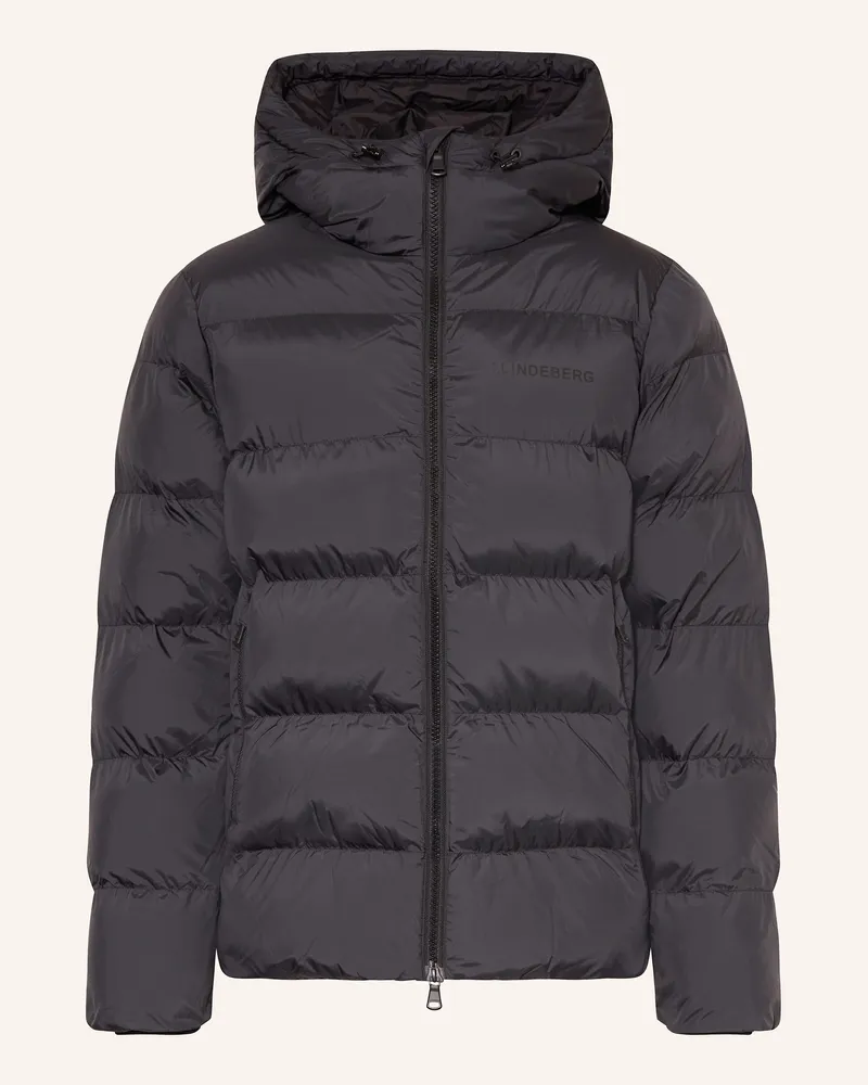 J.Lindeberg Steppjacke Schwarz