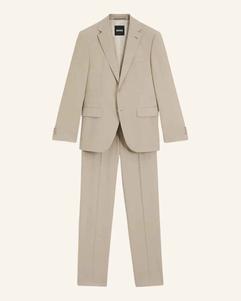 HUGO BOSS Business Anzug H-JECKSON-2PCS-253 Regular Fit Weiss