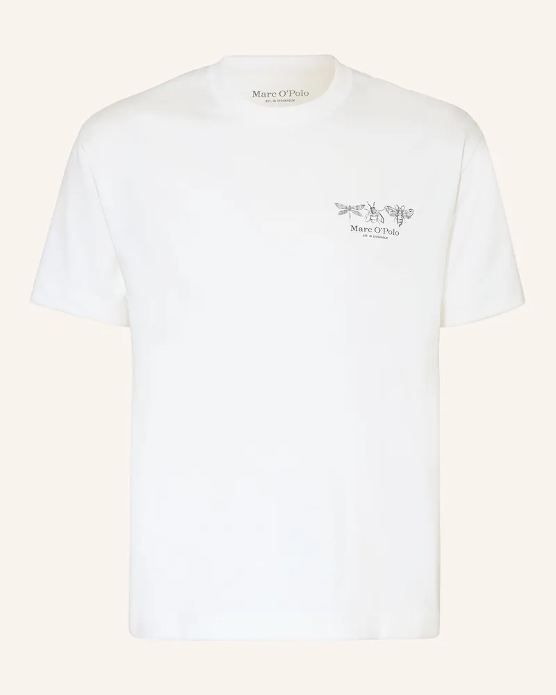 Marc O'Polo T-Shirt weiss Creme