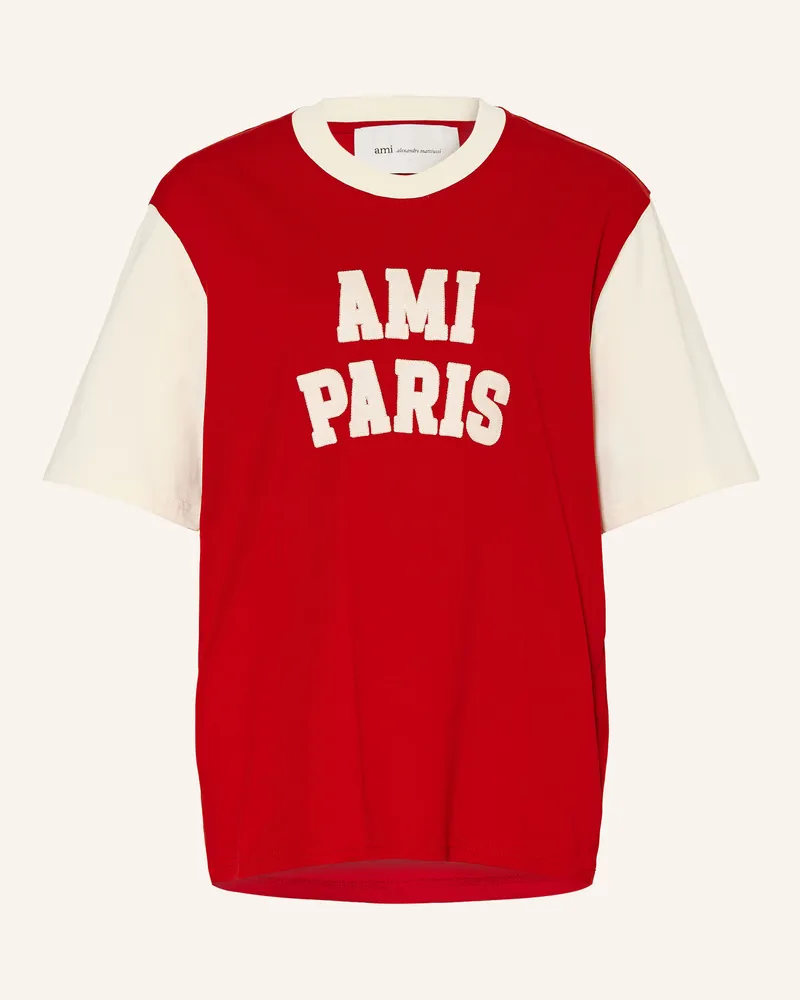 AMI Paris T-Shirt rot Rot