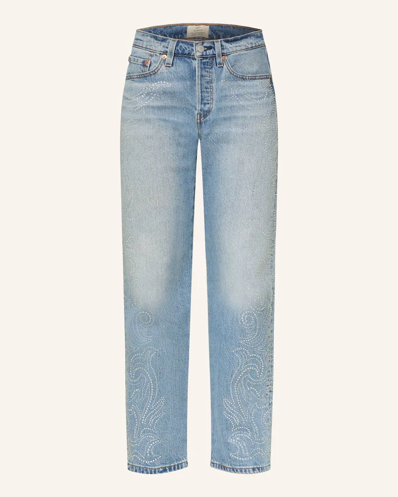 Levi's Levi's® Straight Jeans 501 Curve Mit Schmucksteinen blau 11