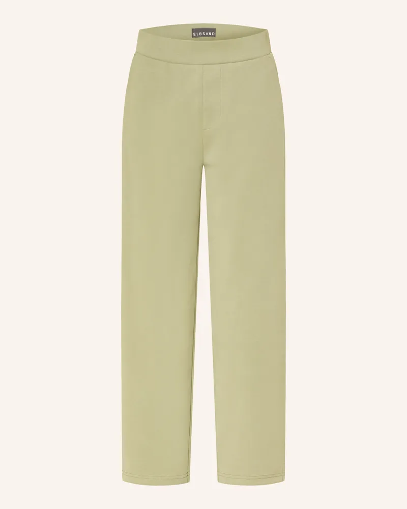 ELBSAND 7/8-Sweatpants PIKU Hellgrün