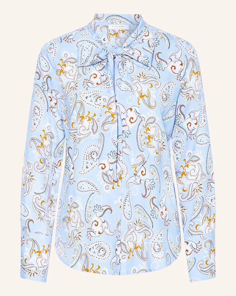 Eterna Schluppenbluse Hellblau