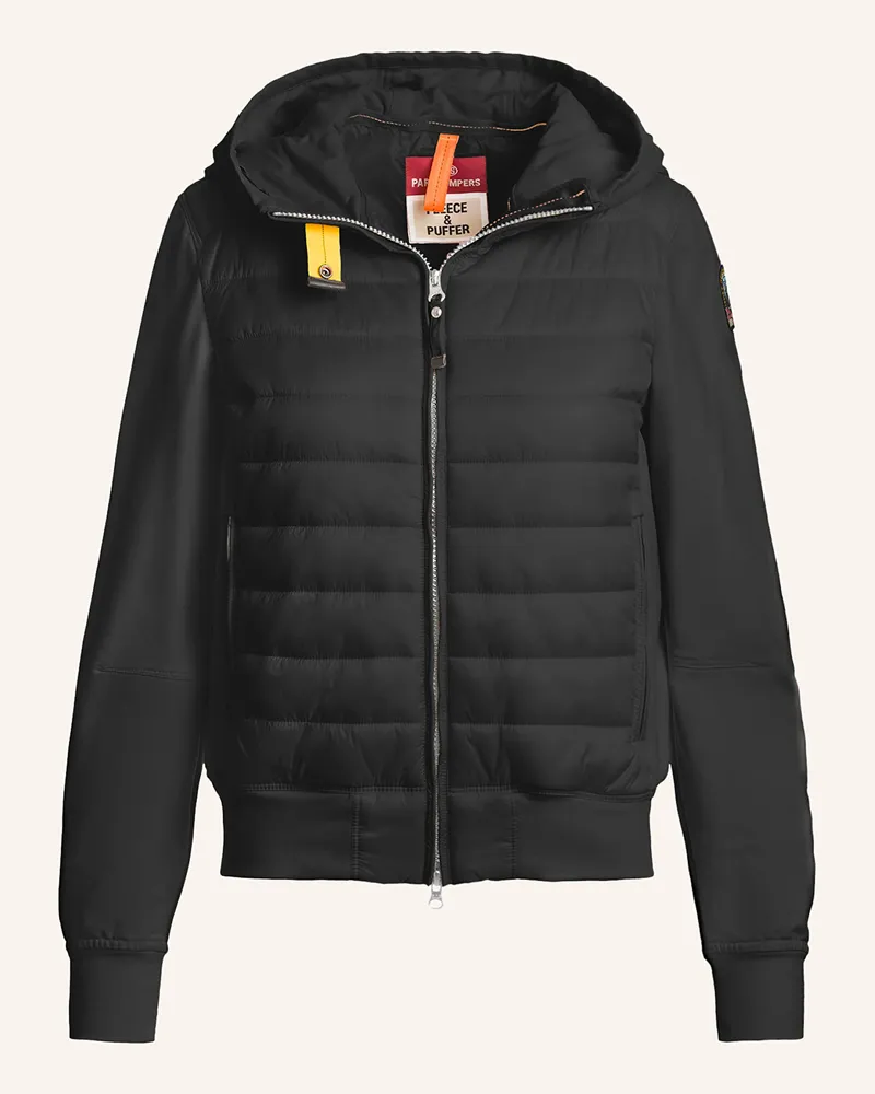 Parajumpers Jacke CAELIE-W im Materialmix Schwarz