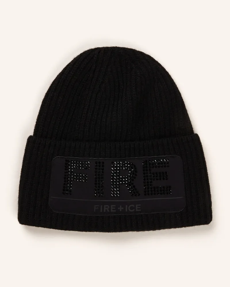 Bogner Fire & Ice Mütze ANELI mit Schmucksteinen Schwarz