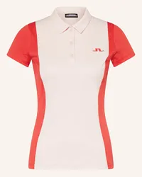 J.Lindeberg Funktions-Poloshirt Rosa