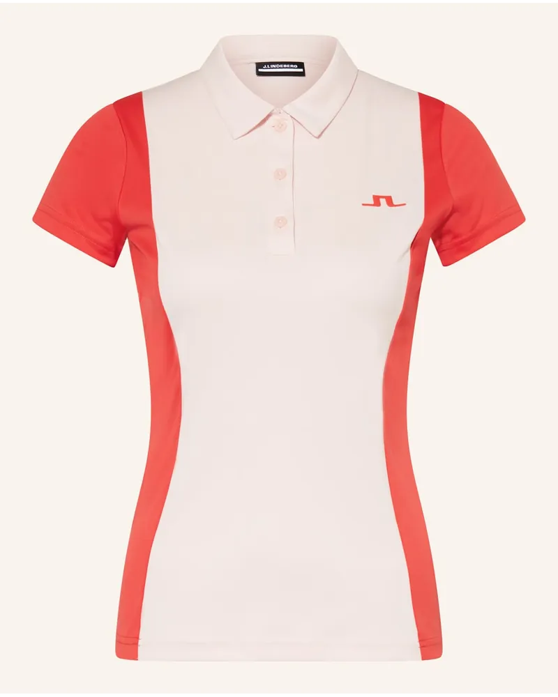 J.Lindeberg Funktions-Poloshirt Rosa